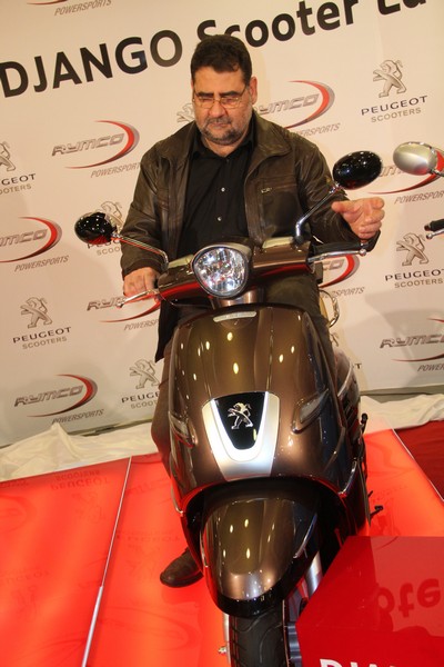 Launch of Peugeot Django Scooters by Rymco